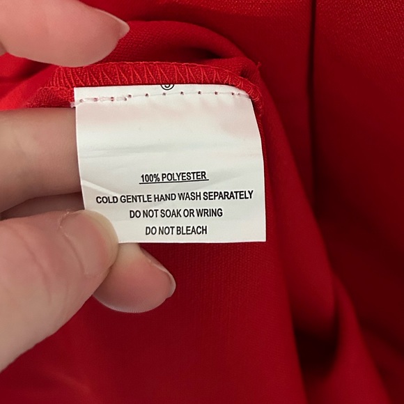 Hello Molly Red Mini Dress - Picture 8 of 9